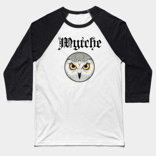 Wytche - Witch with Owl Baseball T-Shirt
